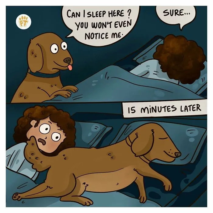 This Artist Makes Wholesome Comics That Show The Unique Dynamic Between Humans And Their Pets (30 Pics)