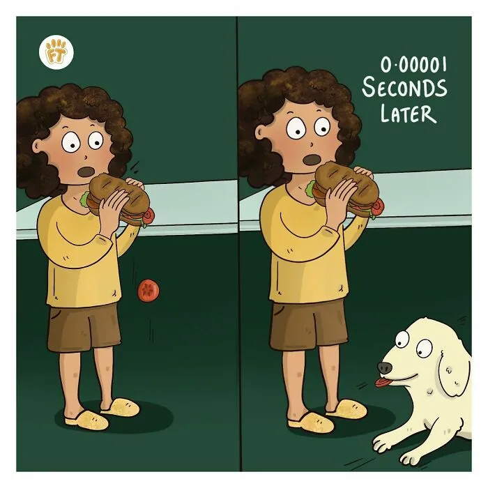 This Artist Makes Wholesome Comics That Show The Unique Dynamic Between Humans And Their Pets (30 Pics)