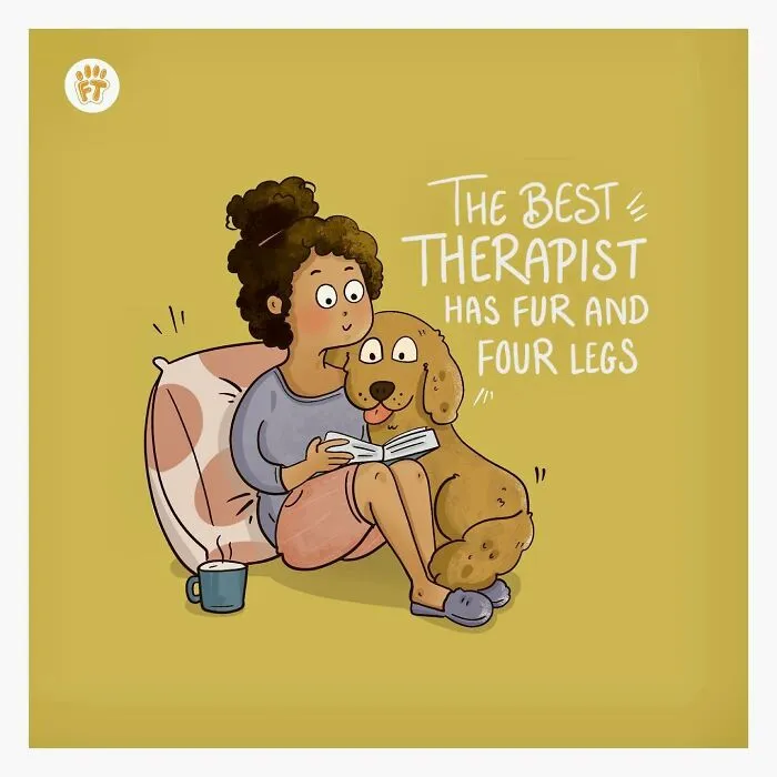 This Artist Makes Wholesome Comics That Show The Unique Dynamic Between Humans And Their Pets (30 Pics)
