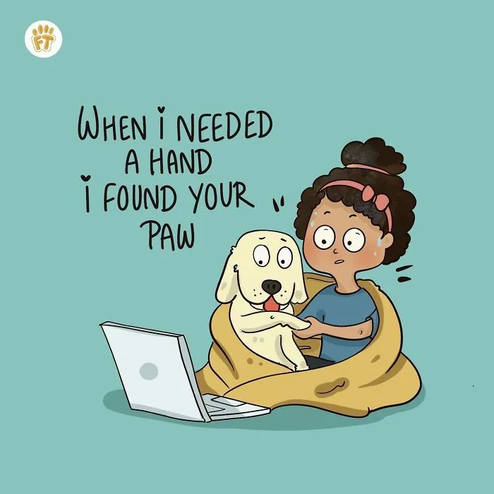 This Artist Makes Wholesome Comics That Show The Unique Dynamic Between Humans And Their Pets (30 Pics)