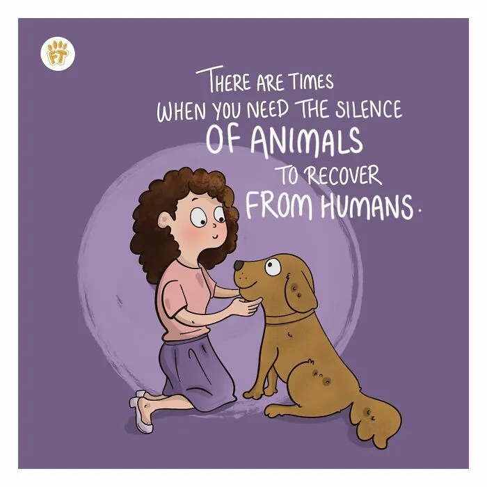 This Artist Makes Wholesome Comics That Show The Unique Dynamic Between Humans And Their Pets (30 Pics)