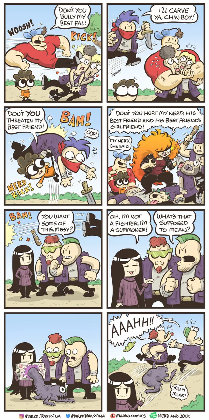 A Nerd And Jock: 30 New Comics Challenging The Old Stereotypes In The Most Entertaining And Funny Way