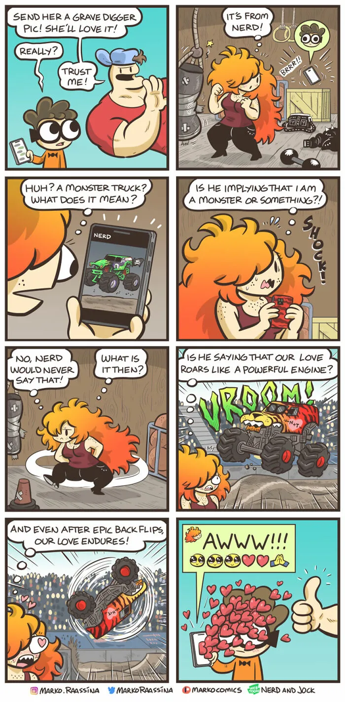 A Nerd And Jock: 30 New Comics Challenging The Old Stereotypes In The Most Entertaining And Funny Way