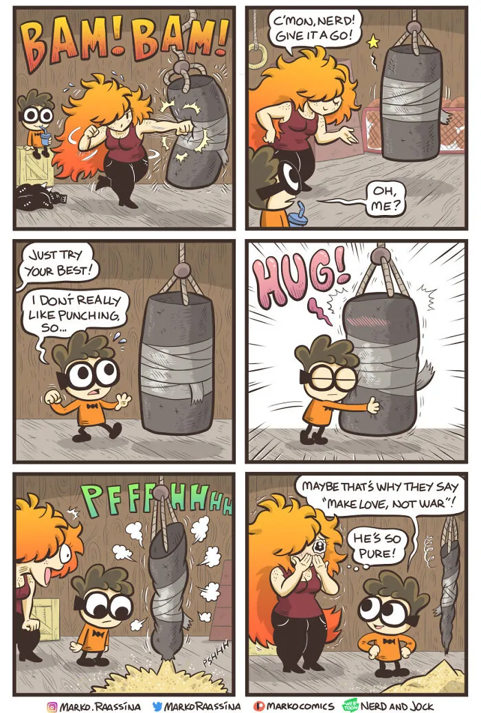 A Nerd And Jock: 30 New Comics Challenging The Old Stereotypes In The Most Entertaining And Funny Way