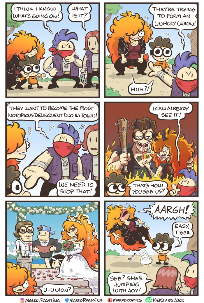 A Nerd And Jock: 30 New Comics Challenging The Old Stereotypes In The Most Entertaining And Funny Way