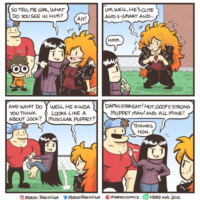 A Nerd And Jock: 30 New Comics Challenging The Old Stereotypes In The Most Entertaining And Funny Way