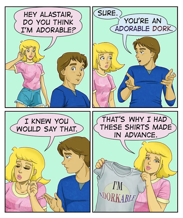 “Something About Celeste”: 29 Humorous Comics By Eric Salinas Featuring A Quirky Protagonist