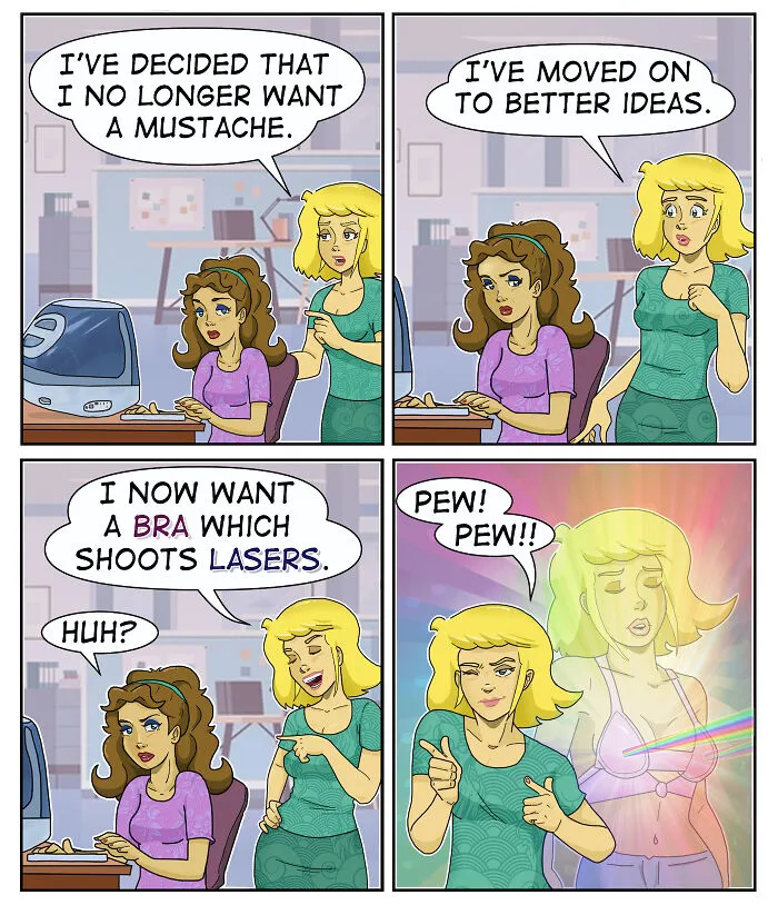 “Something About Celeste”: 29 Humorous Comics By Eric Salinas Featuring A Quirky Protagonist