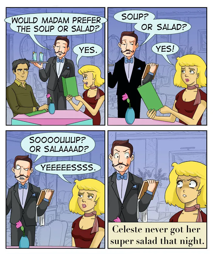 “Something About Celeste”: 29 Humorous Comics By Eric Salinas Featuring A Quirky Protagonist