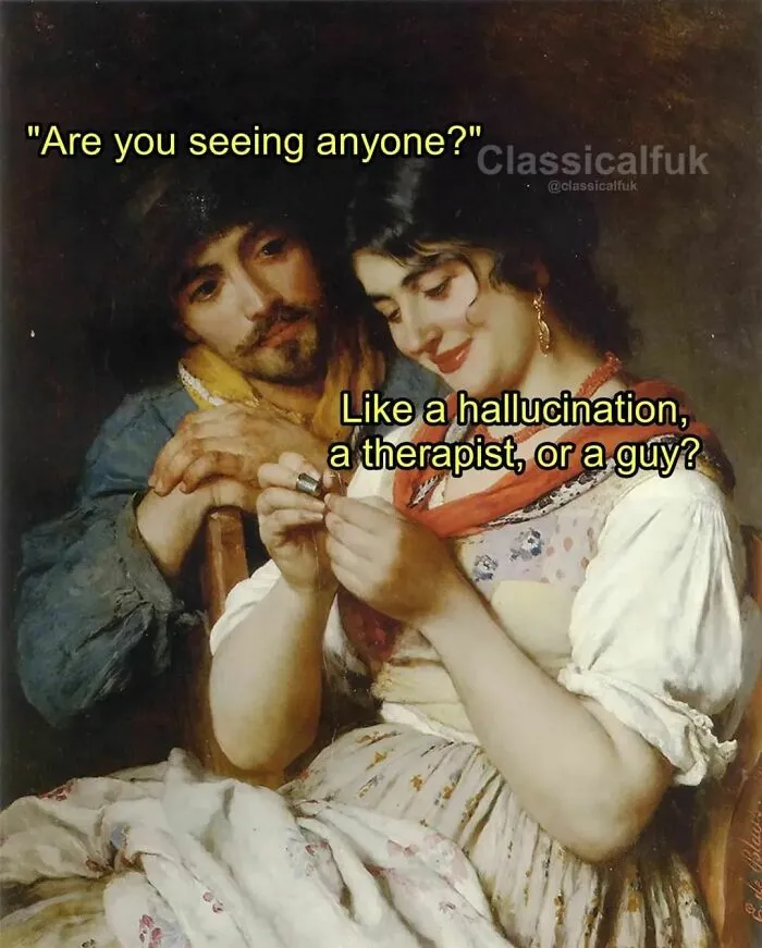 This Instagram Account Combines Sarcasm With Classical Art And Its Memes Are Too Funny