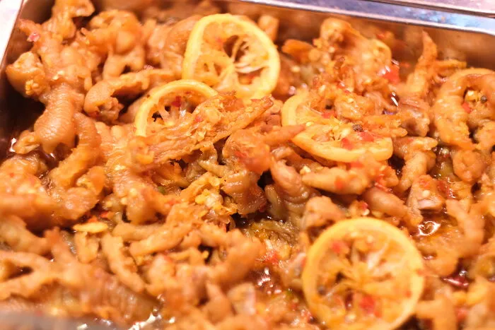 Lemon Chicken Feet