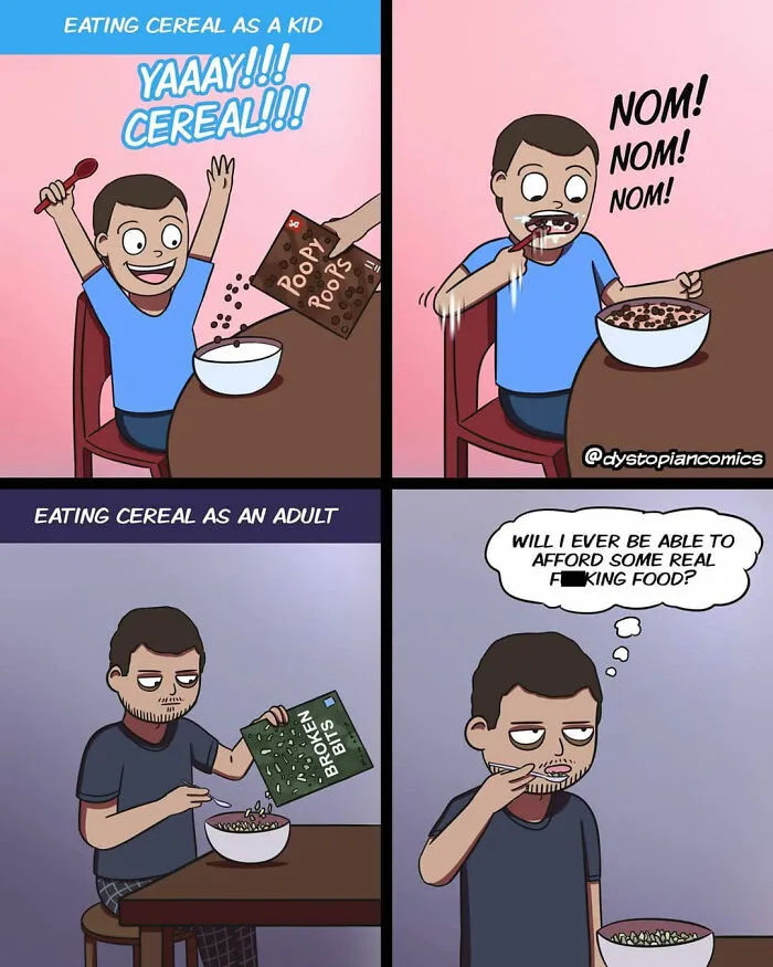 Dark Dystopia: 40 Dark Humor Comics Made By This Artist
