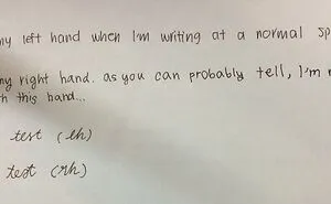 Hey Pandas, Draw Or Write Something With Your Opposite Hand (Closed)