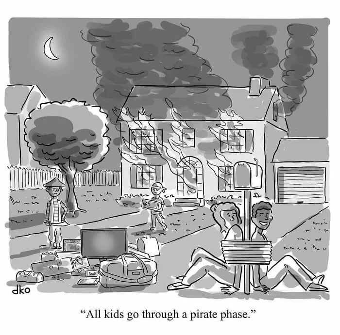 Artist Turns Ordinary Everyday Situations Into Funny One-Panel Comics (30 Pics)