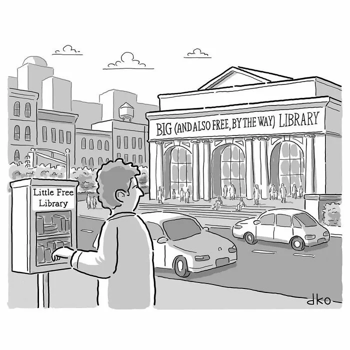 Artist Turns Ordinary Everyday Situations Into Funny One-Panel Comics (30 Pics)