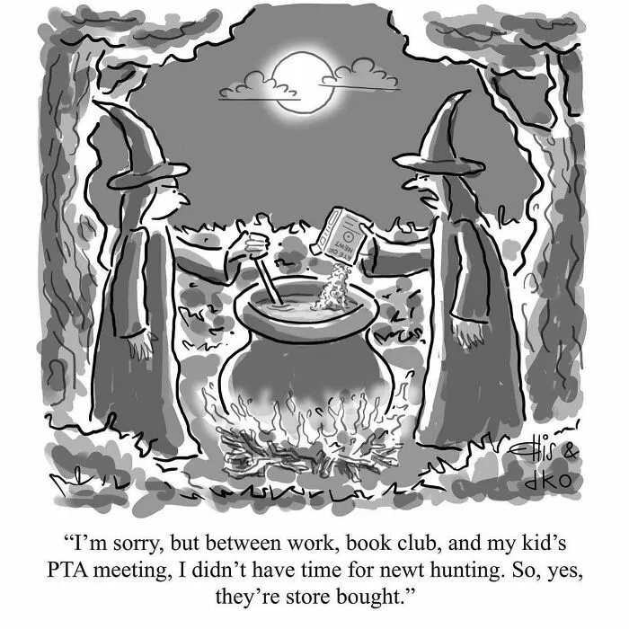 Artist Turns Ordinary Everyday Situations Into Funny One-Panel Comics (30 Pics)