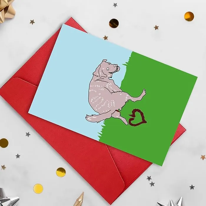 Let's Face It, Nothing Says Love Like A Laugh And This Funny Valentine's Day Card Is The Perfect Way To Say 'I'm Only In This For The ... And Giggles'... And The Cuddles, Probably