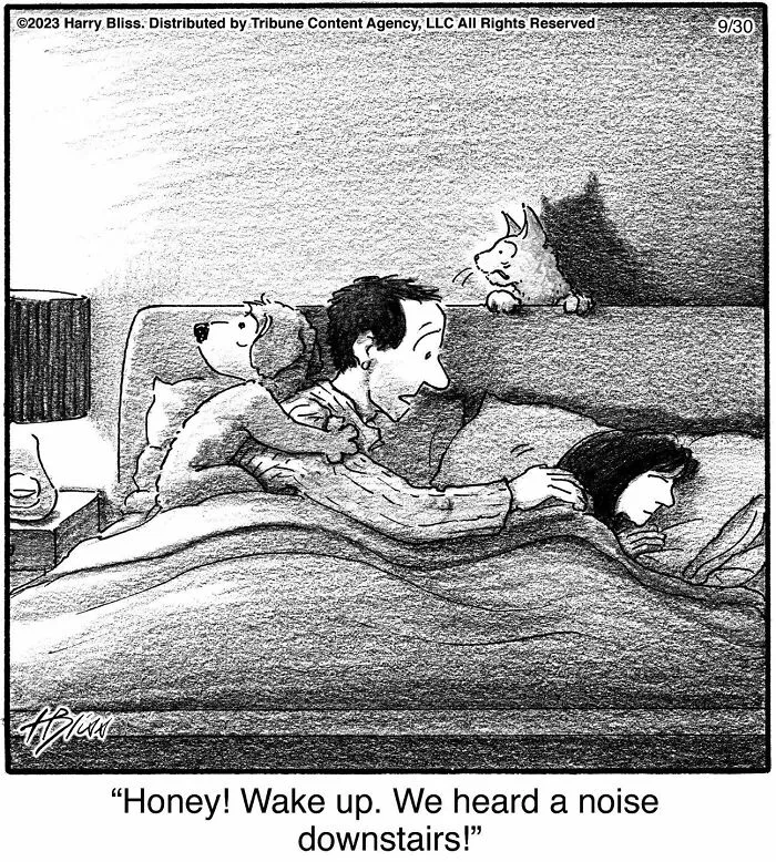 35 Clever One-Panel Comics To Make You Smile By Harry Bliss (New Pics)
