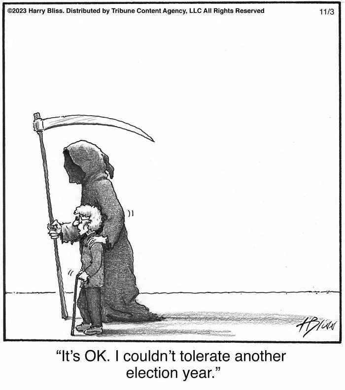 35 Clever One-Panel Comics To Make You Smile By Harry Bliss (New Pics)