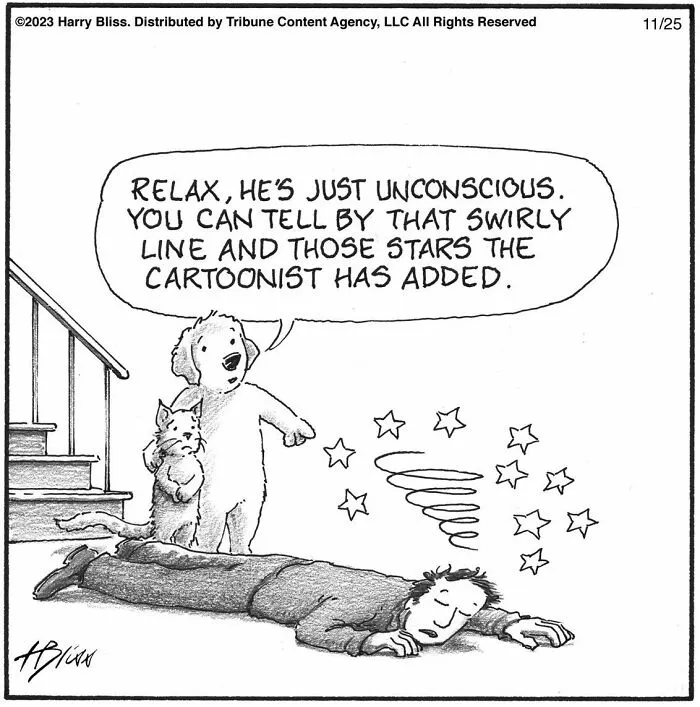 35 Clever One-Panel Comics To Make You Smile By Harry Bliss (New Pics)