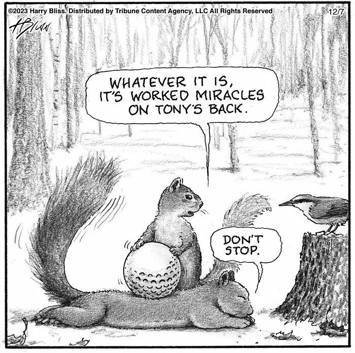 35 Clever One-Panel Comics To Make You Smile By Harry Bliss (New Pics)