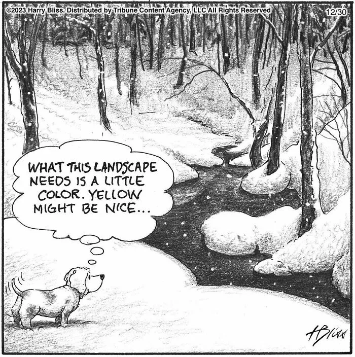 35 Clever One-Panel Comics To Make You Smile By Harry Bliss (New Pics)