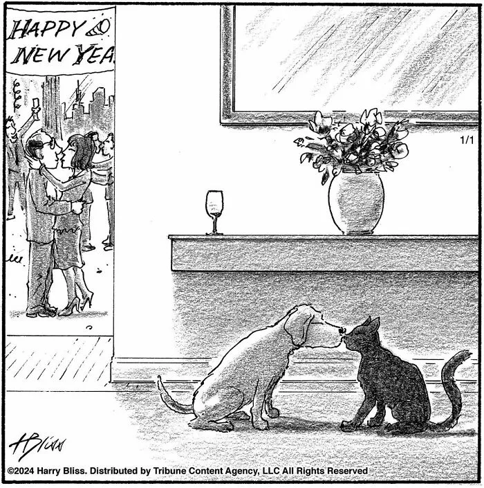 35 Clever One-Panel Comics To Make You Smile By Harry Bliss (New Pics)