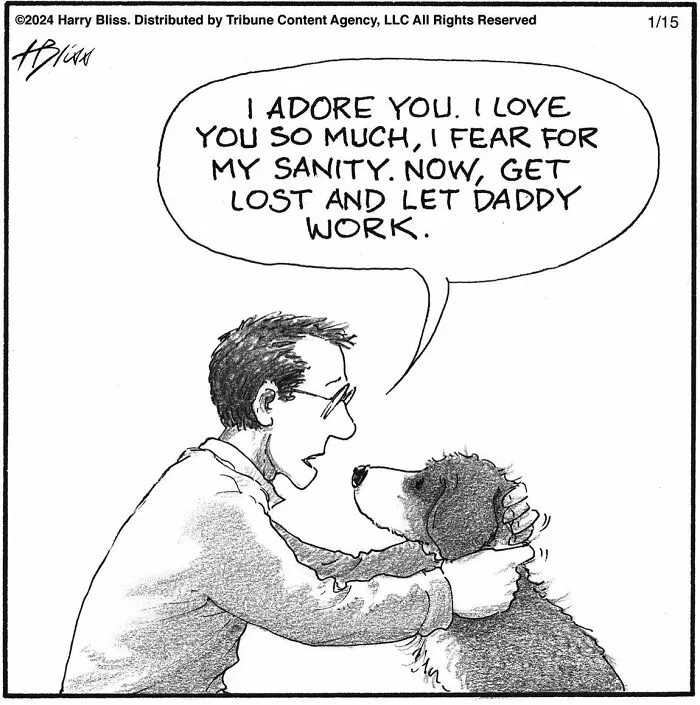 35 Clever One-Panel Comics To Make You Smile By Harry Bliss (New Pics)