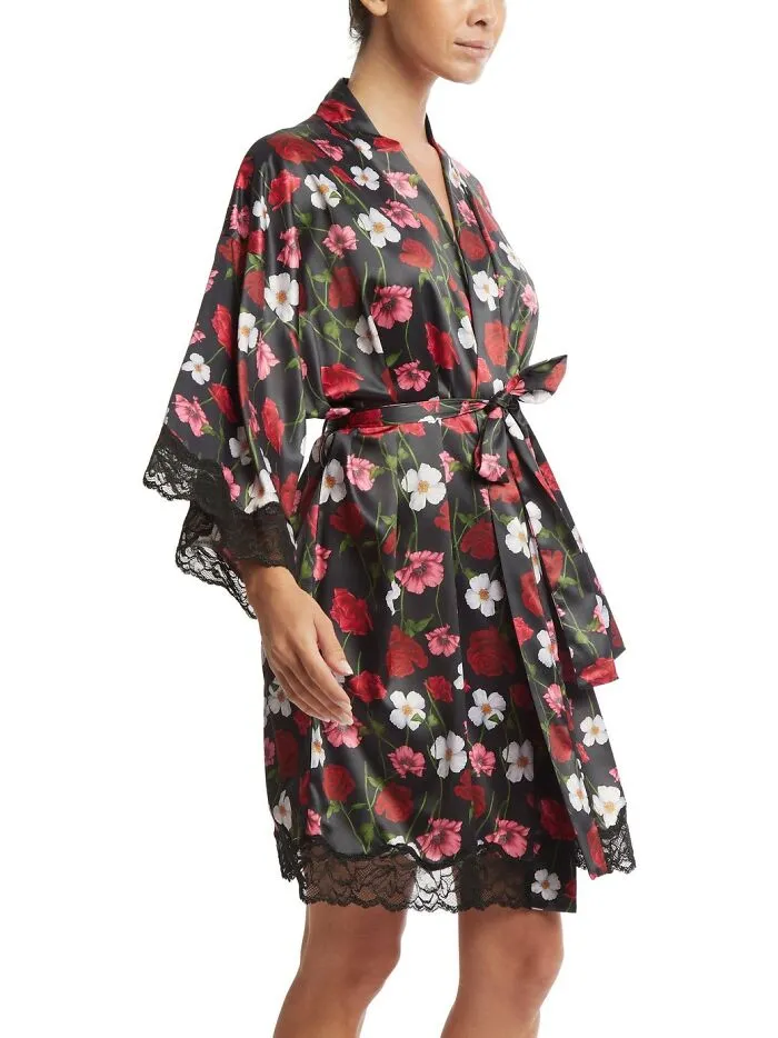 Snuggle Your Sweetheart In Silky Smooth Luxury Because, Let's Face It, Even Cupid Would Ditch His Arrows For This Silky <span Style="Font:inherit;color:#d74b1f;"> Luxe Satin Robe</Span>