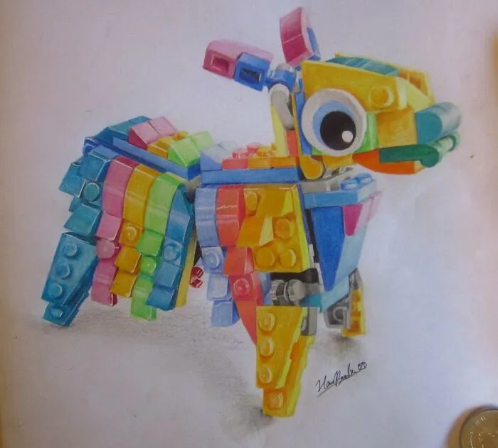 I Started Drawing Hyper-Realistic Art Using Pencil Crayons 3 Years Ago, Here Are 15 Of My Best Works