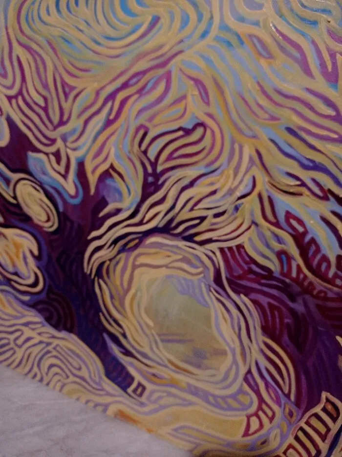 Oil On Canvas 50x70 Cm