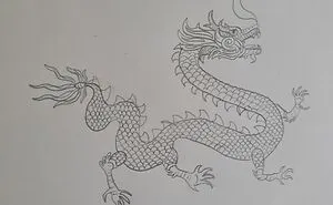 I Drew This Dragon. A Chinese Zodiac But I Want You To Try To Draw A Better One Than Mine