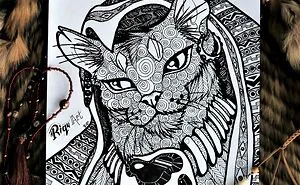 Muri-Cati: My 13 Illustrations Depicting The Undiscovered Cat Tribe