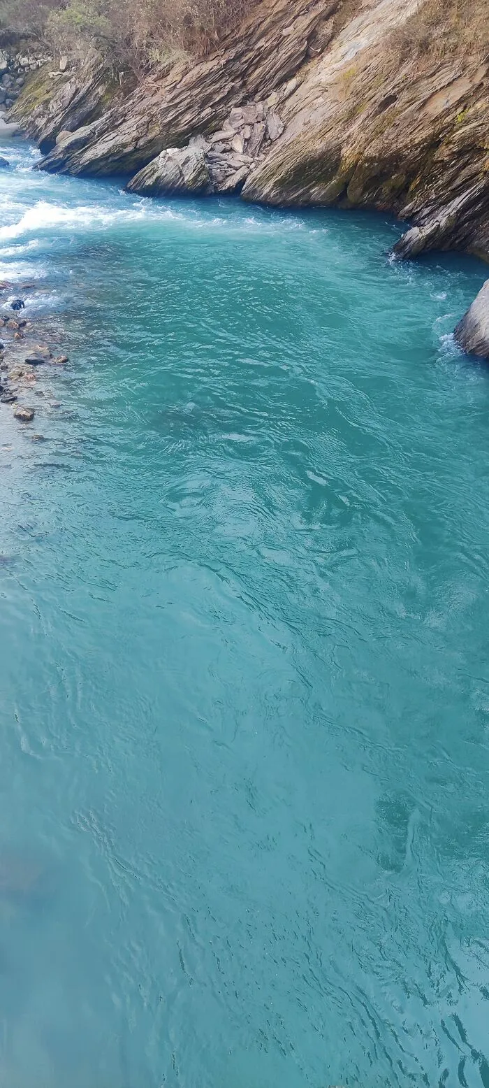 Relaxing Colour & Sound Of River During Vacation