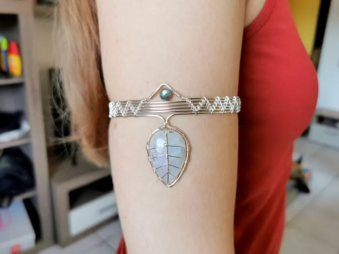 I Made An Elven Leaf Armband