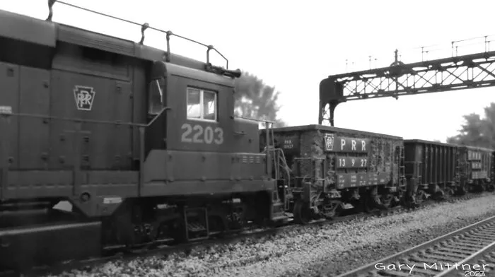 Ore Train On The Move