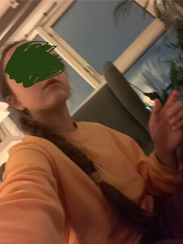 Too Long :l (It Has A Weird Angle Because It’s A Selfie)