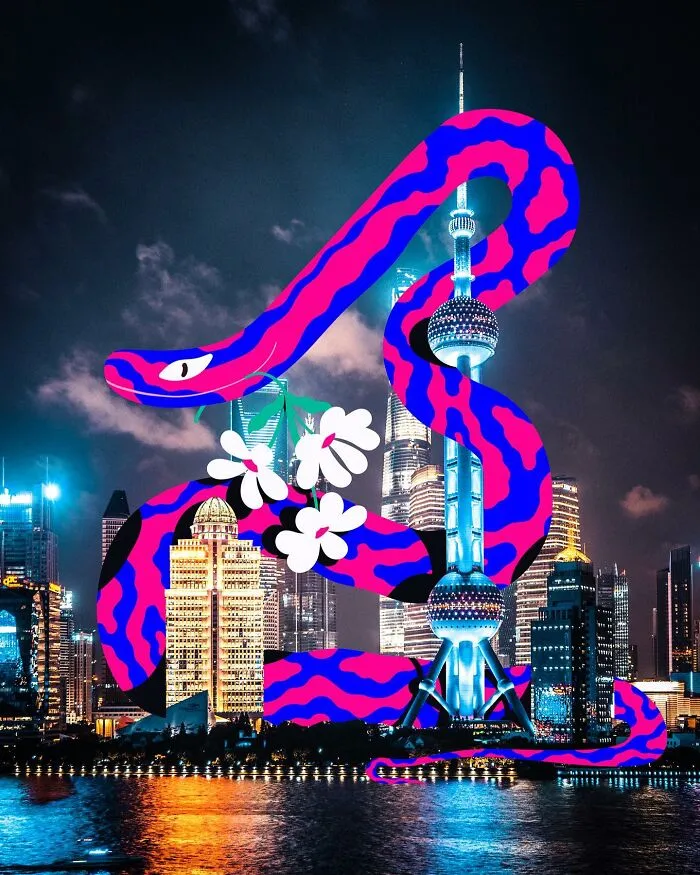34 Playful Characters Doodled In Streets And Landscapes In The Travel Series By Brolga