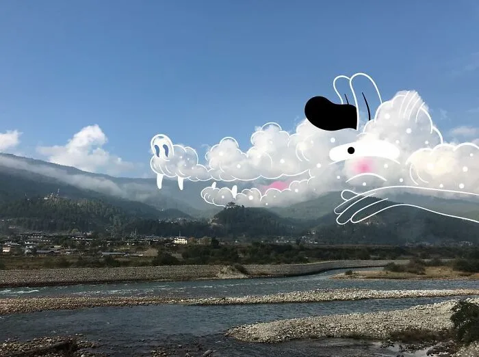 34 Playful Characters Doodled In Streets And Landscapes In The Travel Series By Brolga