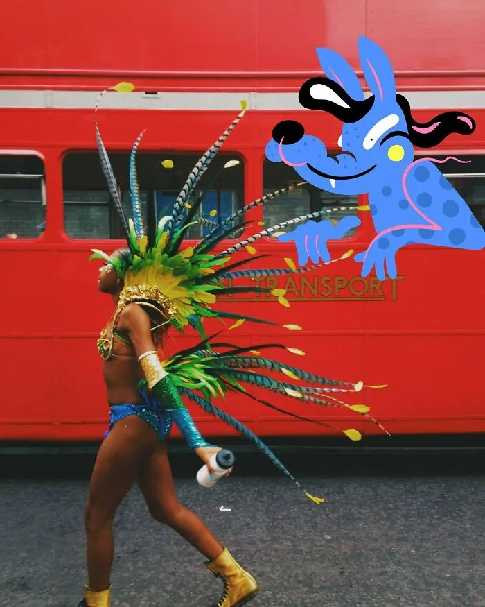 34 Playful Characters Doodled In Streets And Landscapes In The Travel Series By Brolga