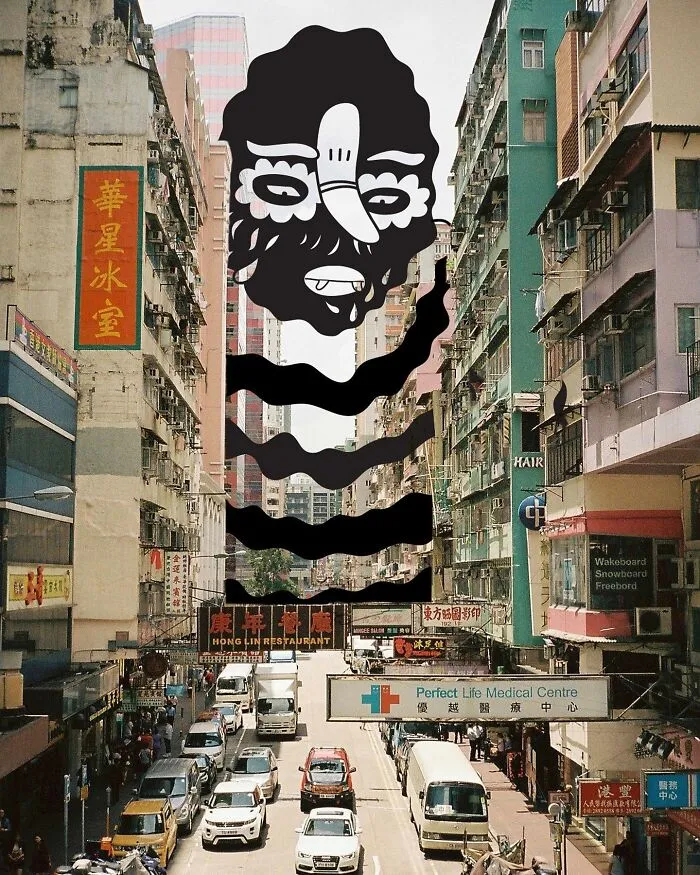 34 Playful Characters Doodled In Streets And Landscapes In The Travel Series By Brolga