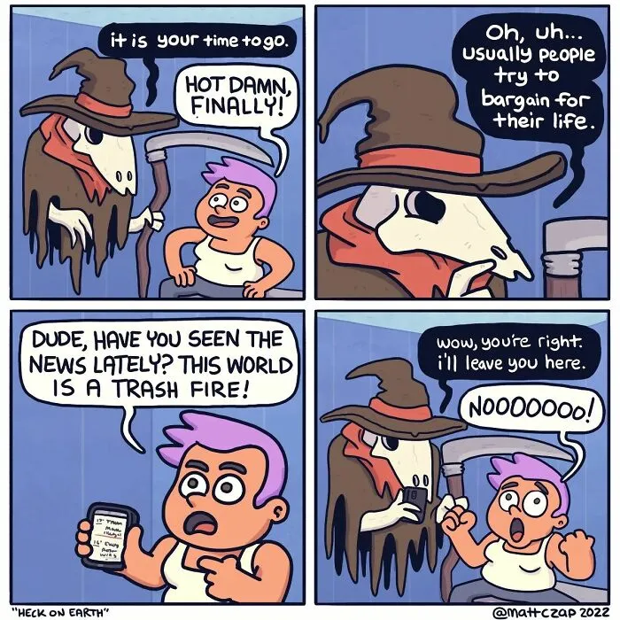 40 Clever, Laugh-Inducing Comics By Matt Czap