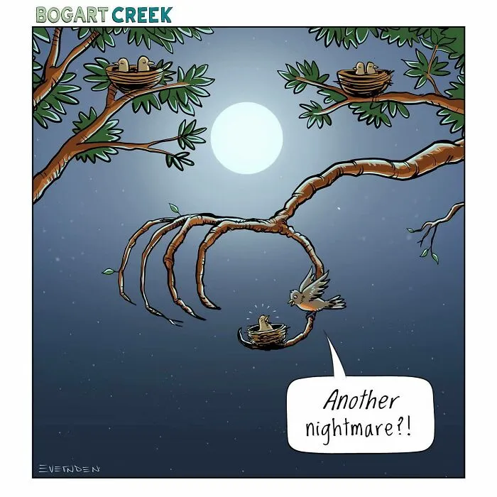 35 Hilarious One-Panel Comics By Derek Evernden With Darker Undertones (New Pics)