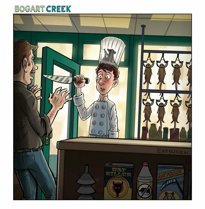 35 Hilarious One-Panel Comics By Derek Evernden With Darker Undertones (New Pics)