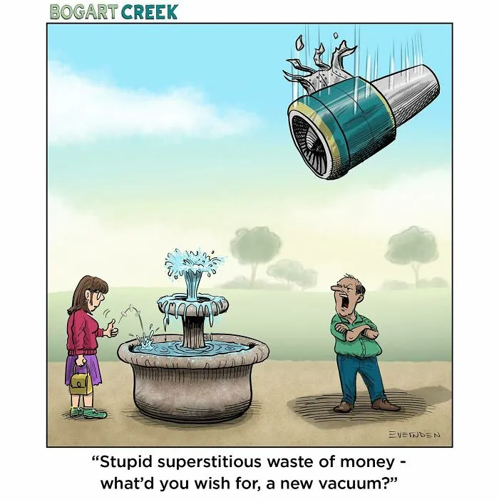 35 Hilarious One-Panel Comics By Derek Evernden With Darker Undertones (New Pics)