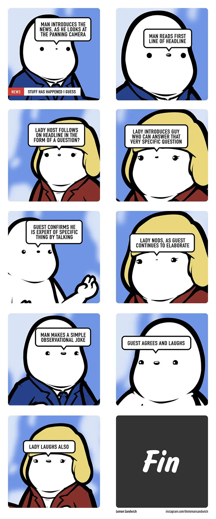 30 Outrageously Bizarre Lemon Sandwich Comics With Unpredictable Twists And Turns