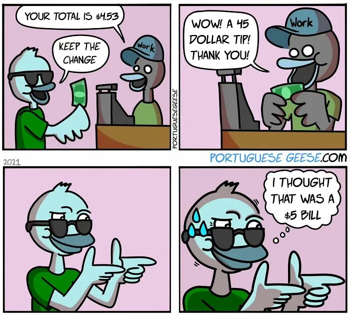 This Artist Created 30 New Comics Featuring Some Awkward Situations And Twisted Endings