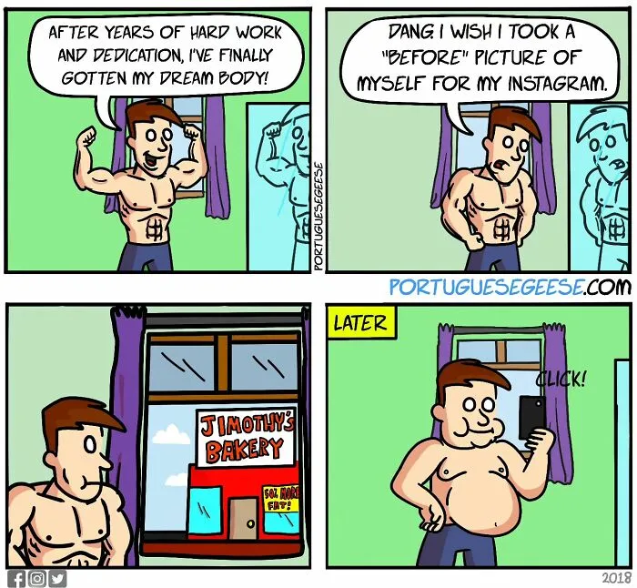 This Artist Created 30 New Comics Featuring Some Awkward Situations And Twisted Endings