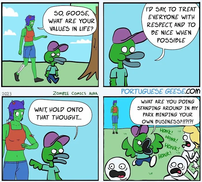 This Artist Created 30 New Comics Featuring Some Awkward Situations And Twisted Endings
