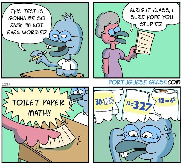 This Artist Created 30 New Comics Featuring Some Awkward Situations And Twisted Endings